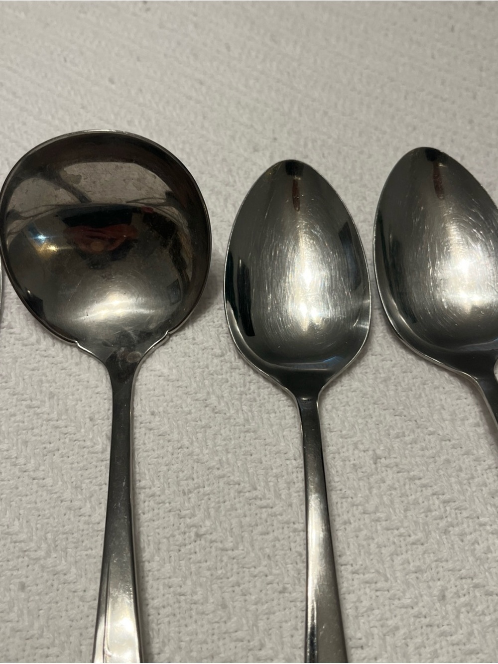 Oneida Community My Rose Silver Floral-Handle Serving Flatware Set - Picture 5 of 10